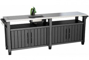 Столик для барбекю 415 Л (Unity Chef 415 L) графит в Агрызе - agryz.mebel24.online | фото 3