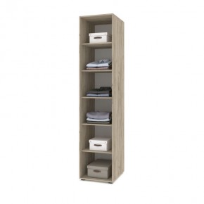 СТОУН С13 Шкаф-пенал (дуб серый/белый) в Агрызе - agryz.mebel24.online | фото 3