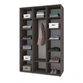 СТОУН С32 Шкаф 3-х створчатый (золотой дуб/графит) в Агрызе - agryz.mebel24.online | фото 3