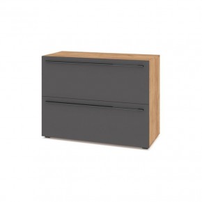 СТОУН С81 Комод (золотой дуб/графит) в Агрызе - agryz.mebel24.online | фото