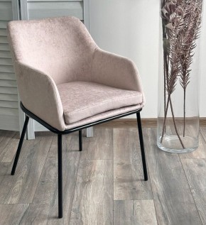 Стул АЛИСТЕР, цвет RAIN 2 какао велюр / черный каркас М-City в Агрызе - agryz.mebel24.online | фото 3