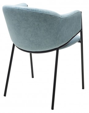 Стул ДИЛЛ, цвет RAIN 7 бриз, велюр / черный каркас М-City в Агрызе - agryz.mebel24.online | фото 8