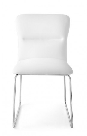 Стул FRIDA CB/1806-SK  MT.P77 CHROMED/  SKUBA S92 OPTIC WHITE в Агрызе - agryz.mebel24.online | фото 3