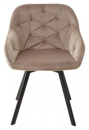 Стул GALE 360 град. поворот. BLUVEL-40 BEIGE, велюр/ черный каркас, М-City в Агрызе - agryz.mebel24.online | фото 6