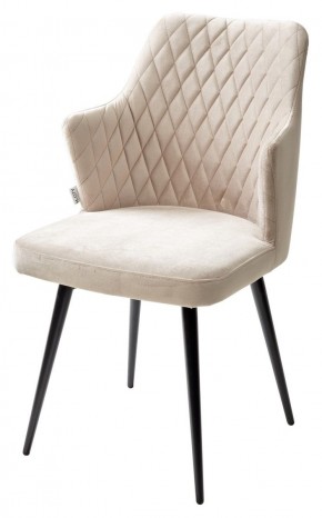 Стул HERMAN 360 град. ЛАТТЕ #25, велюр / черный каркас М-City в Агрызе - agryz.mebel24.online | фото 1