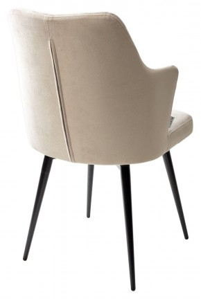 Стул HERMAN 360 град. ЛАТТЕ #25, велюр / черный каркас М-City в Агрызе - agryz.mebel24.online | фото 4