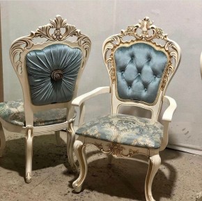 Стул Роза с каретной стяжкой и подлокотниками в Агрызе - agryz.mebel24.online | фото