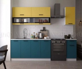 ТЕХНО Кухонный гарнитур 2,0 м Компоновка №2 в Агрызе - agryz.mebel24.online | фото 3