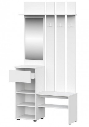 Токио Вешалка с зеркалом в Агрызе - agryz.mebel24.online | фото 2