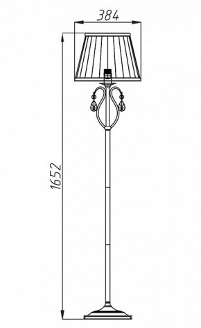 Торшер Maytoni Brionia ARM172-11-G в Агрызе - agryz.mebel24.online | фото 2