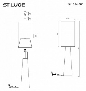 Торшер ST-Luce Jackie SL1354.605.01 в Агрызе - agryz.mebel24.online | фото 5