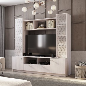 Центральная секция Зарина ЦС-01 (ясень белый) в Агрызе - agryz.mebel24.online | фото