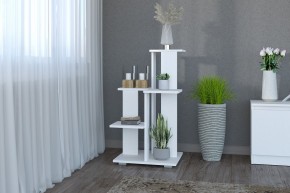 Цветочница №1 (Белый текстурный) в Агрызе - agryz.mebel24.online | фото