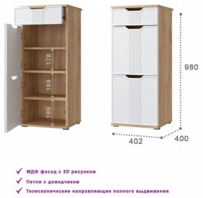 Тумба для обуви Эмилия ЭЛ-3 в Агрызе - agryz.mebel24.online | фото 3