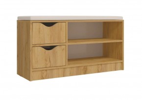 Тумба для обуви Ларедо-1 (дуб крафт золотой) в Агрызе - agryz.mebel24.online | фото