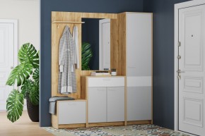 Тумба для обуви НМ 013.23 "Нортон" (Крафт Золотой) в Агрызе - agryz.mebel24.online | фото 3