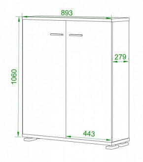 Тумба Домино нельсон ПУ-50-3 в Агрызе - agryz.mebel24.online | фото 2