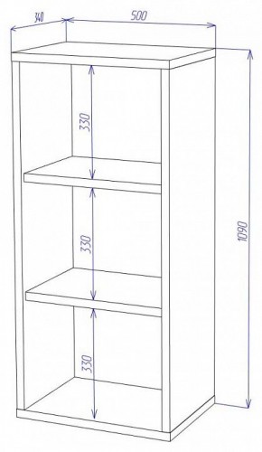 Тумба Домино СУ(ш1в1)+ФГ в Агрызе - agryz.mebel24.online | фото 2