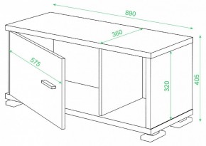 Тумба комбинированная Домино СБ-30/1 в Агрызе - agryz.mebel24.online | фото 2