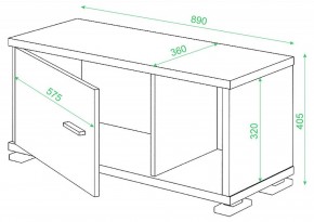 Тумба комбинированная СБ-30/1 в Агрызе - agryz.mebel24.online | фото 2
