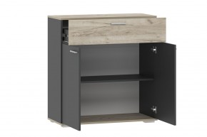 Тумба НМ 013.77 "Санти" (Антрацит/Крафт Серый) в Агрызе - agryz.mebel24.online | фото 2