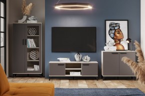 Тумба НМ 013.78 "Марсель" (Софт Графит/Дуб Крафт Серый) в Агрызе - agryz.mebel24.online | фото 3