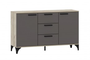 Тумба НМ 013.79 "Марсель" (Софт Графит/Дуб Крафт Серый) в Агрызе - agryz.mebel24.online | фото