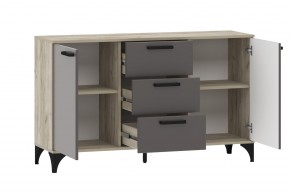 Тумба НМ 013.79 "Марсель" (Софт Графит/Дуб Крафт Серый) в Агрызе - agryz.mebel24.online | фото 2