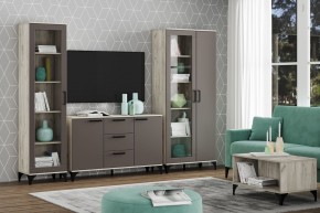 Тумба НМ 013.79 "Марсель" (Софт Графит/Дуб Крафт Серый) в Агрызе - agryz.mebel24.online | фото 3