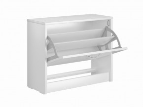 Тумба ОРИОН с одной полкой для обуви, цвет белый в Агрызе - agryz.mebel24.online | фото 2