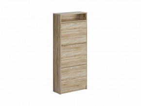 Тумба ОРИОН с тремя полками для обуви, цвет Дуб Сонома в Агрызе - agryz.mebel24.online | фото