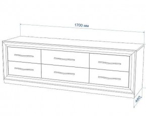 Тумба под ТВ Нобиле КАЯ170 в Агрызе - agryz.mebel24.online | фото 2
