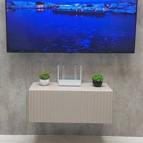 Тумба подвесная под ТВ LINES MTV1-MA 750 Бежевый (Леда-М 10.1.5) в Агрызе - agryz.mebel24.online | фото 5