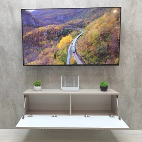 Тумба подвесная под ТВ LINES MTV4-MA 1150 Бежевый (Леда-М 10.1.5) в Агрызе - agryz.mebel24.online | фото 3