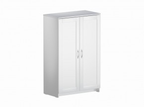 Тумба СИРИУС двухдверная высокая, цвет белый в Агрызе - agryz.mebel24.online | фото