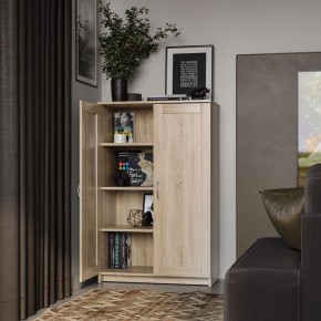 Тумба СИРИУС двухдверная высокая, цвет Дуб Сонома в Агрызе - agryz.mebel24.online | фото 4