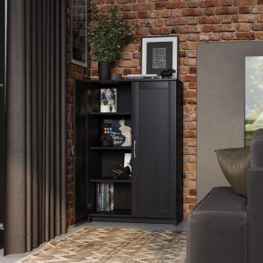 Тумба СИРИУС двухдверная высокая, цвет Дуб Венге в Агрызе - agryz.mebel24.online | фото 4