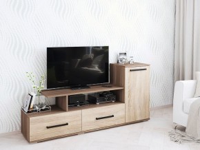 Тумба ТВ Парус-1 Ясень шимо/Дуб сонома в Агрызе - agryz.mebel24.online | фото
