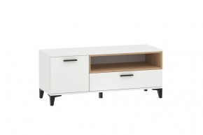 Тумба ТВА НМ 013.42 "Bergen" (Белый/Дуб бунратти) в Агрызе - agryz.mebel24.online | фото 2