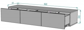 ТВ тумба подвесная TV80 (3 ящика) в Агрызе - agryz.mebel24.online | фото 2