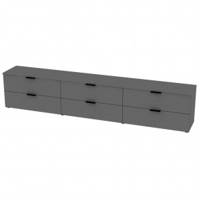 ТВ тумба TV18 (Графит) в Агрызе - agryz.mebel24.online | фото