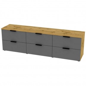 ТВ тумба TV34 (ДВ-Графит) в Агрызе - agryz.mebel24.online | фото
