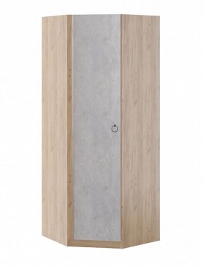 Угловой шкаф Глэдис М21 (Дуб Золото/Цемент светлый) в Агрызе - agryz.mebel24.online | фото
