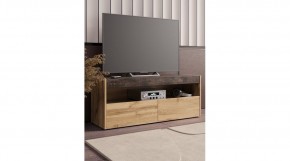 ВЕГАС Тумба ТВ (Дуб Вотан/Ателье темный​​​​​​​) в Агрызе - agryz.mebel24.online | фото
