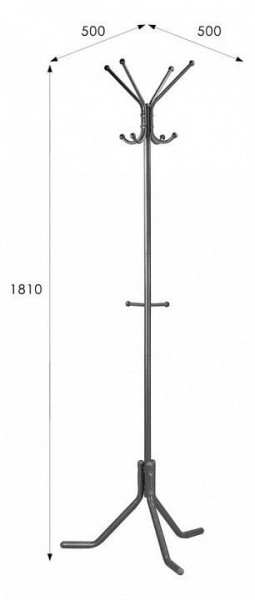 Вешалка напольная Пико 3 в Агрызе - agryz.mebel24.online | фото 7