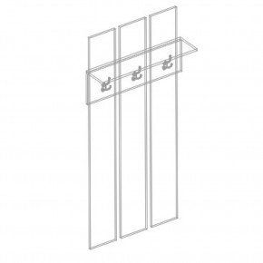 Вешалка "ПА-02" Александрия в Агрызе - agryz.mebel24.online | фото 2