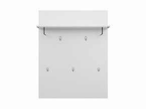 Вешалка СИРИУС настенная с полкой, цвет белый в Агрызе - agryz.mebel24.online | фото