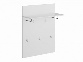 Вешалка СИРИУС настенная с полкой, цвет белый в Агрызе - agryz.mebel24.online | фото 2