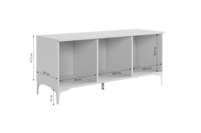 ЗЕФИР Гостиная К1 (белое дерево/белый муар) в Агрызе - agryz.mebel24.online | фото 4