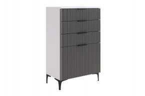 ЗЕФИР Гостиная К2 (белое дерево/черный муар) в Агрызе - agryz.mebel24.online | фото 11